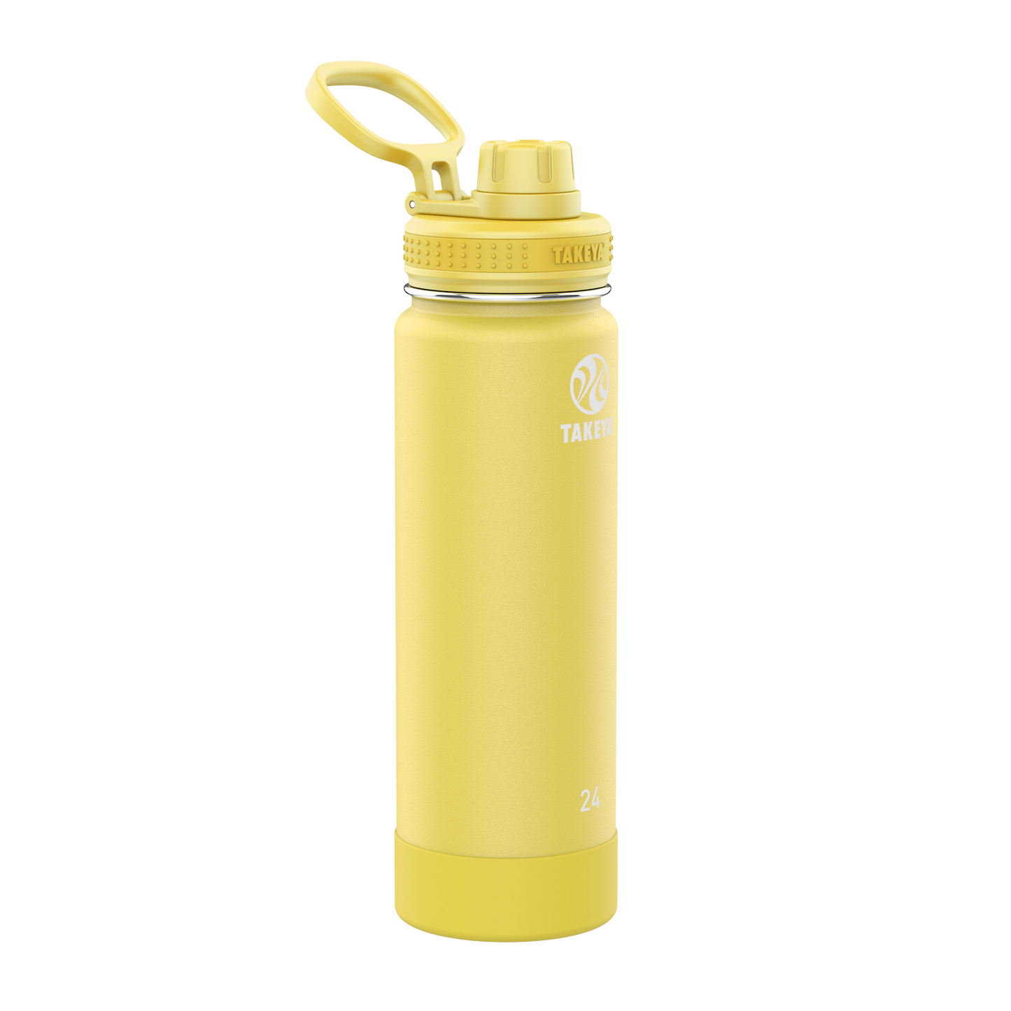 actives-water-bottle-with-spout-lid-o7 51187-Actives-Spout-24-Canary-angle.png