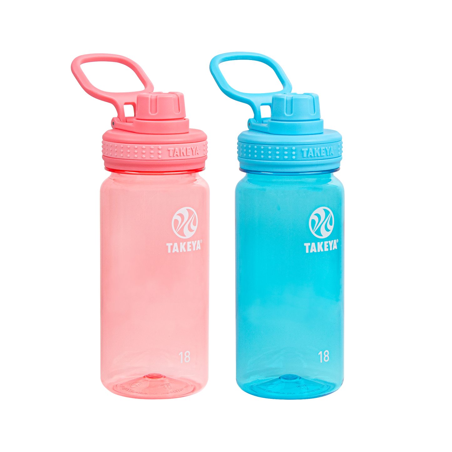 tritan-water-bottle-bundle-with-spout-lid-2-pack-q0 51475-Tritan-Spout-18-2pk-FlutterPink-BreezyBlue-Front_1.png