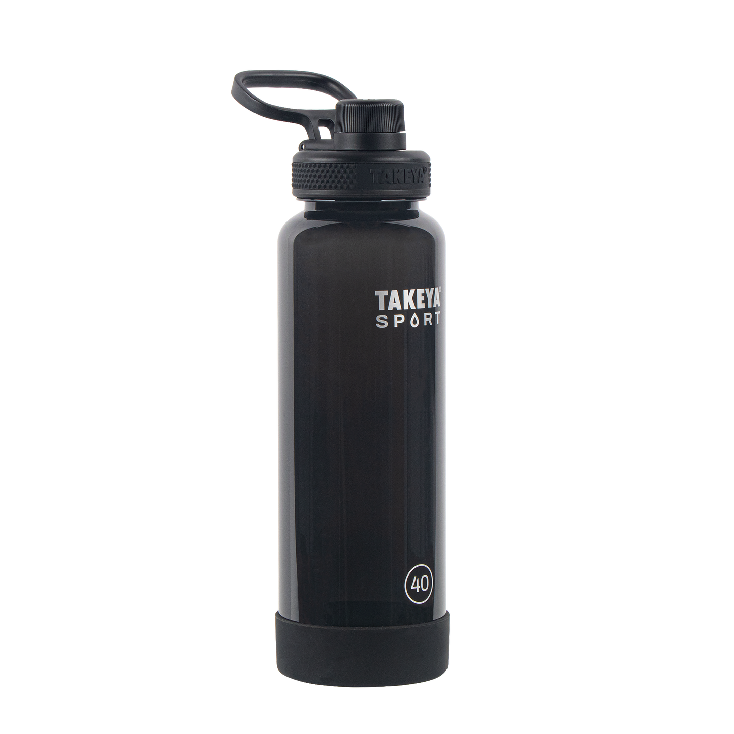 tritan-sport-water-bottle-with-spout-lid-h5 52023-TKS-Tritan-Spout-40-GrandSlamBlack-frontangle.png