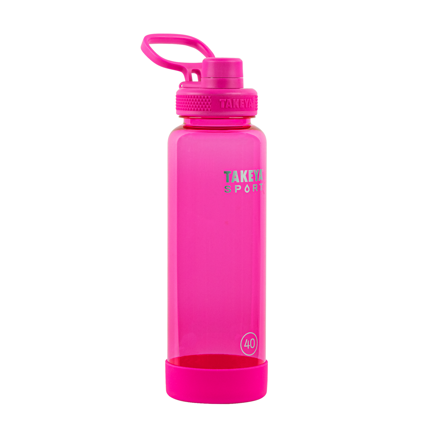 tritan-sport-water-bottle-with-spout-lid-h5 52030-TKS-Tritan-Spout-40-PinkSweep-frontangle.png