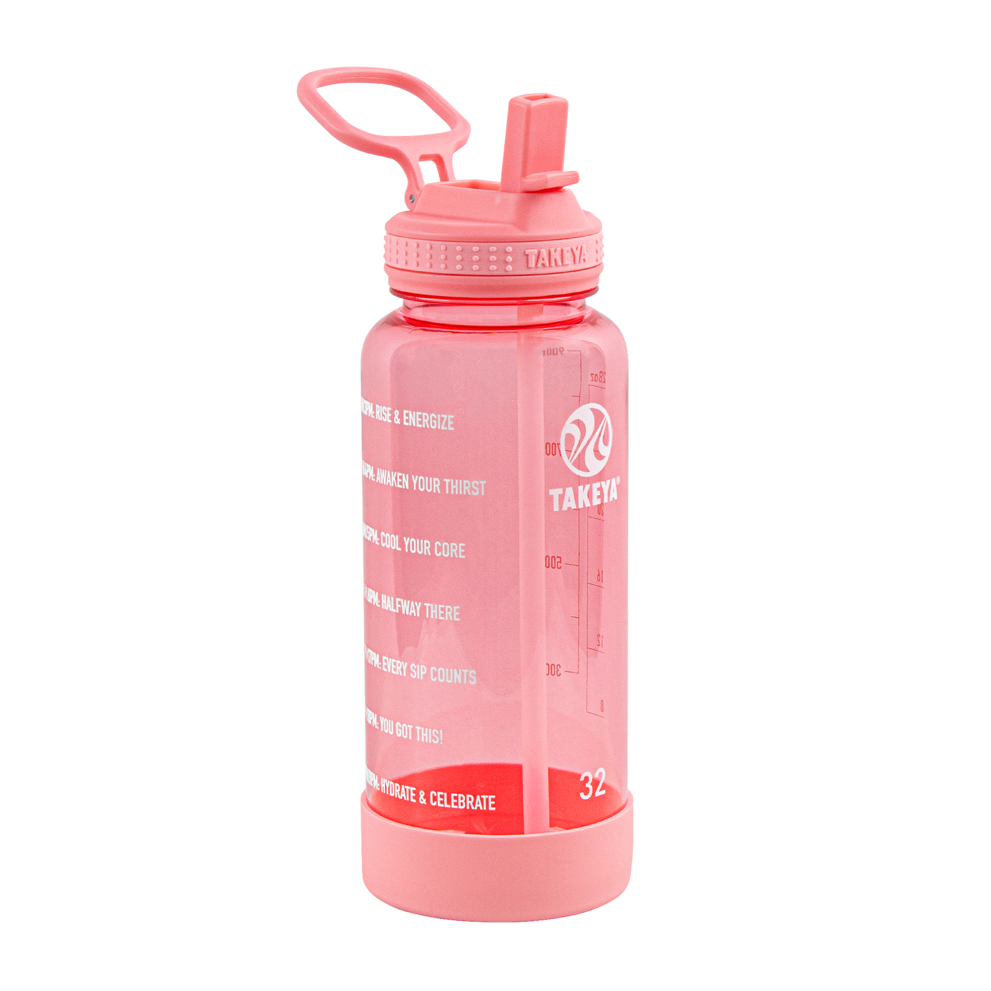 tritan-motivational-water-bottle-with-straw-lid-i1 52537-Tritan-Straw-Motivational-32-FlutterPink-frontangle.png