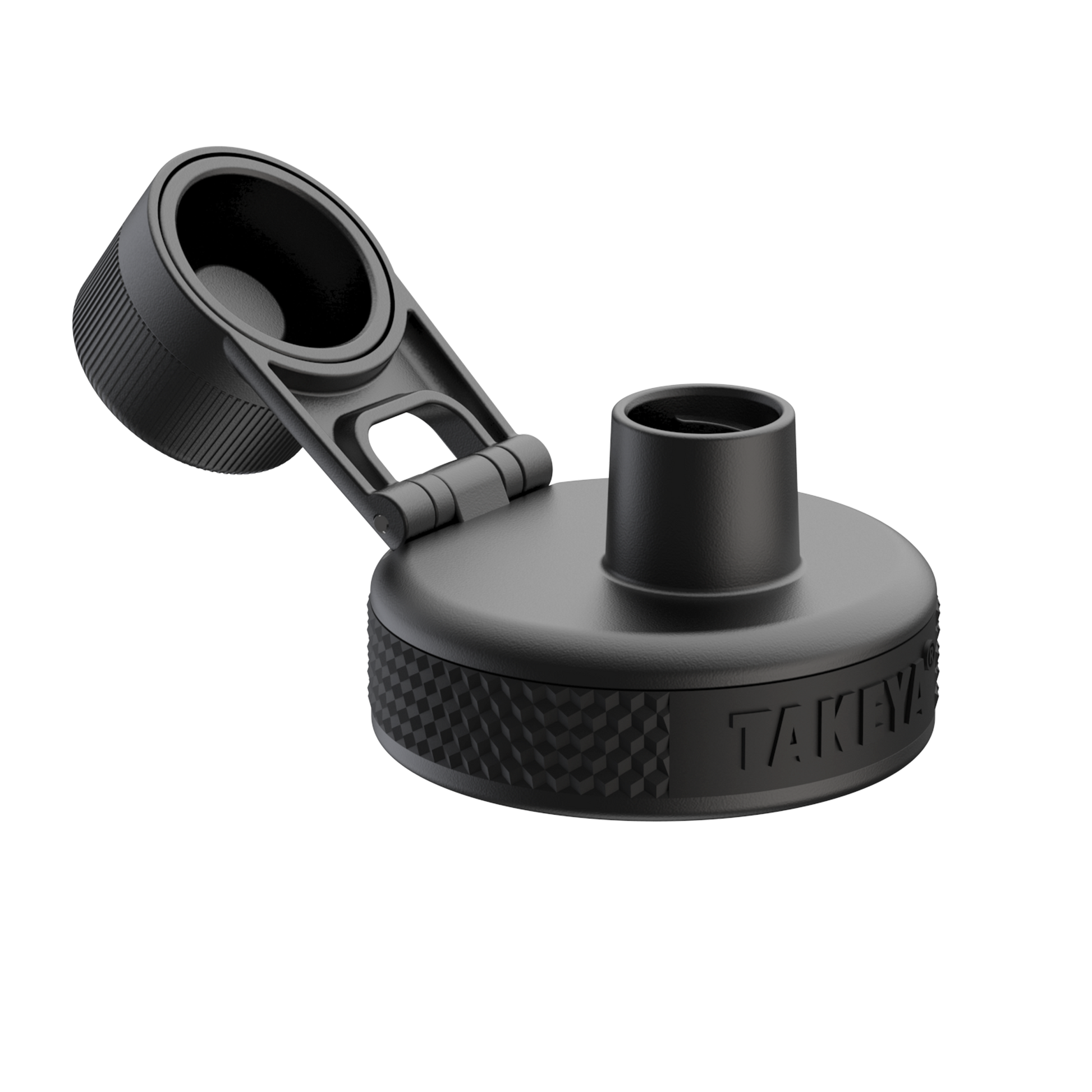sport-insulated-spout-lid-with-ice-blocker-no-handle-s6 96081-TKS-Spout2-NoHandle-GSBlack-lidopen.png
