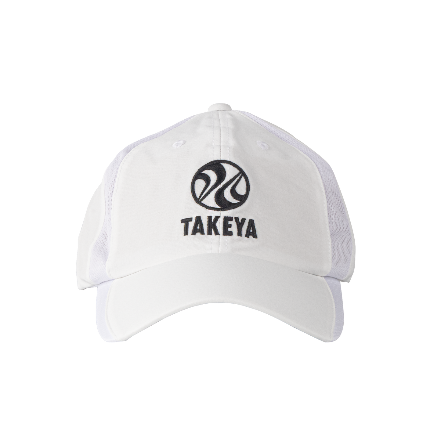 takeya-sport-vented-adjustable-hat-u7 97285-TK-PB-Hat-White-Front.png
