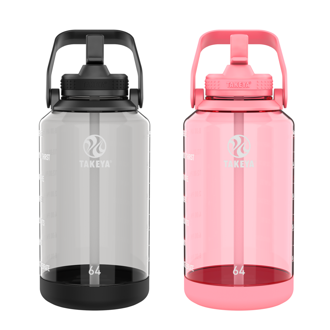tritan-motivational-bottle-bundle-with-straw-lid-2-pack-w6 Motivational1-Black_1Pink.png