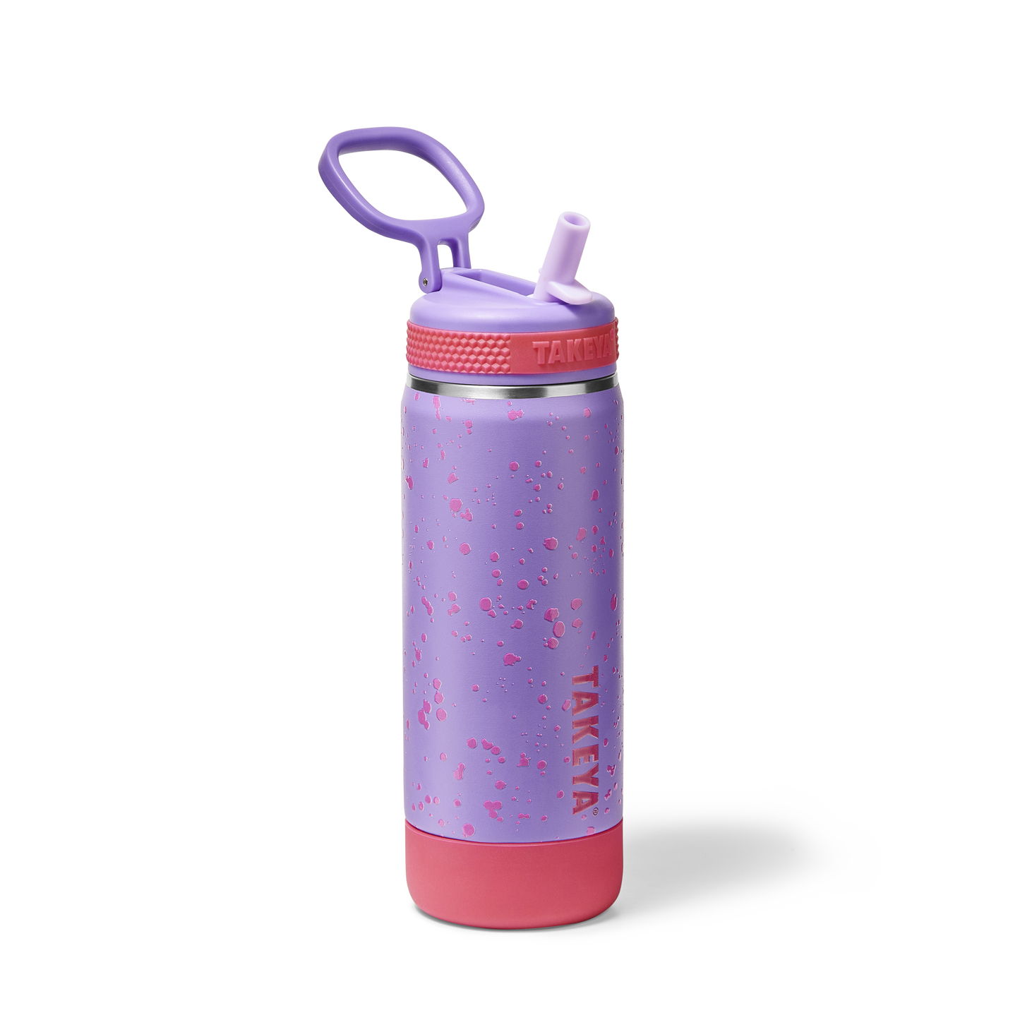 glow-in-the-dark-sport-kids-water-bottle-confetti-with-straw-lid-k6 TKS_SP25_CoreKidsGIDConfetti_StwBtl_GrapeGlow_18oz_51371_v2_sRGB_SHD.png